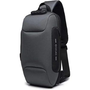 New Anti Theft Sling Bag Shoulder Crossbody Backpack Grey
